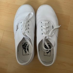 Classic White Vans
